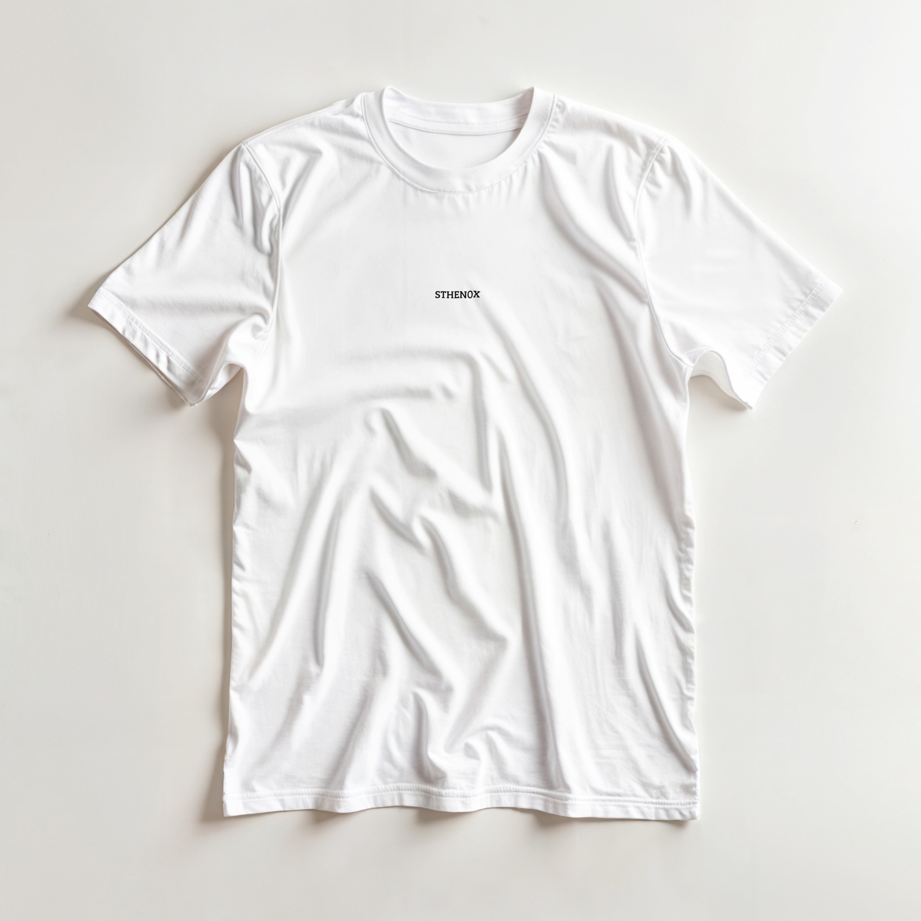 Camiseta streetwear "Push.Pull.Progress" | Blanco & Negro