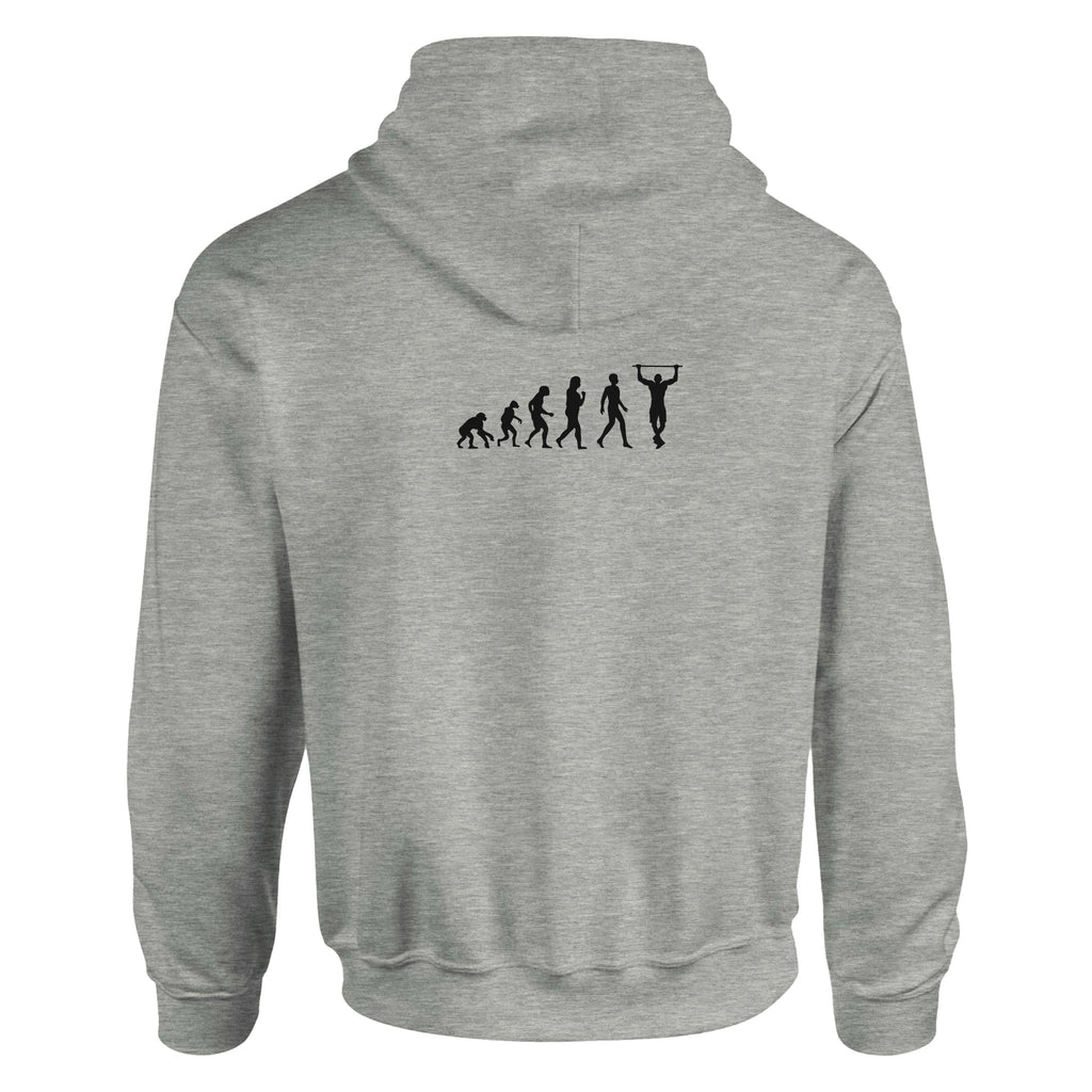 Sudadera streetwear "Calisthenics evolution" | Blanco- Negro- Gris- Azul Marino- Marrón
