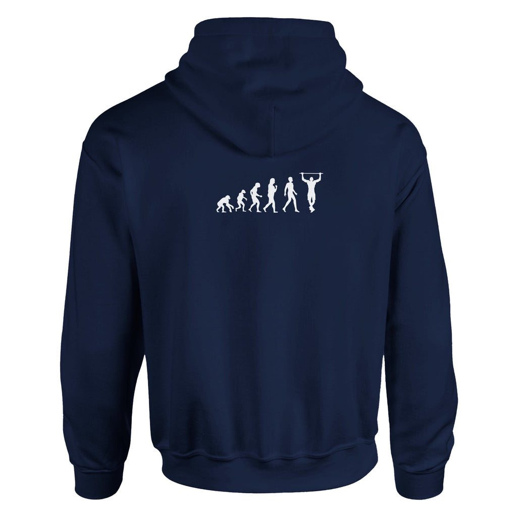 Sudadera streetwear "Calisthenics evolution" | Blanco- Negro- Gris- Azul Marino- Marrón