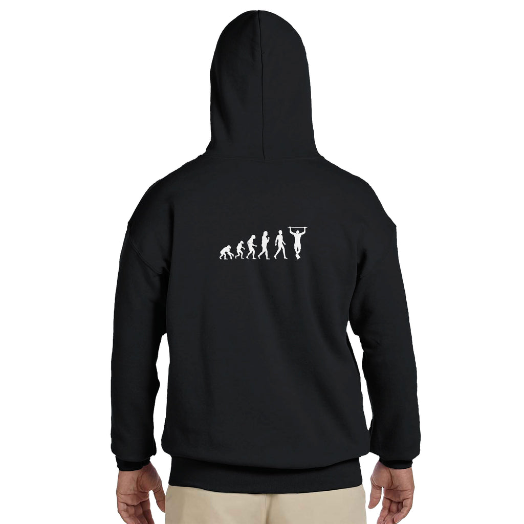 Sudadera streetwear "Calisthenics evolution" | Blanco- Negro- Gris- Azul Marino- Marrón