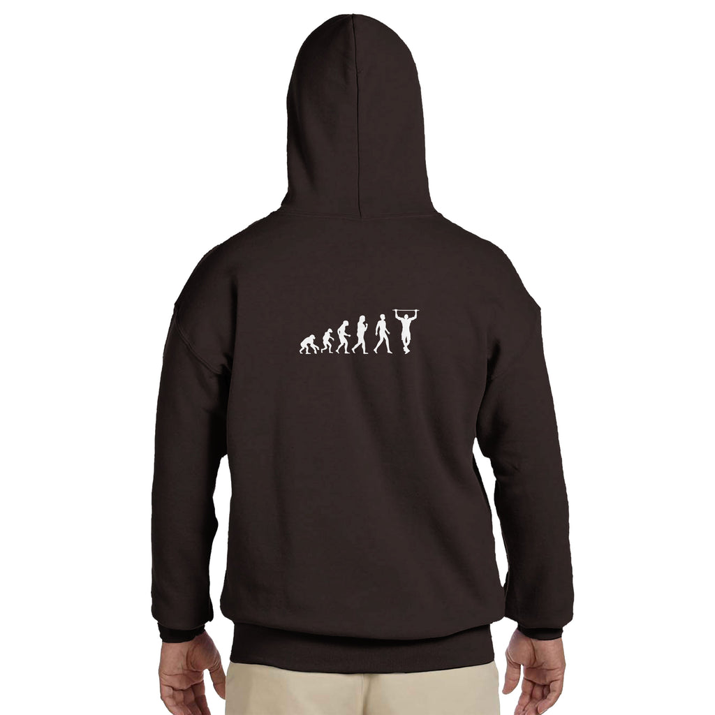 Sudadera streetwear "Calisthenics evolution" | Blanco- Negro- Gris- Azul Marino- Marrón